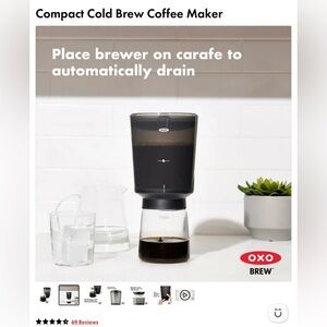 OXO Brew Compact Cold Brew Coffee Maker